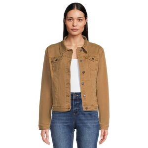 Women's Tan Denim Jacket Time And Tru Xxl (20)